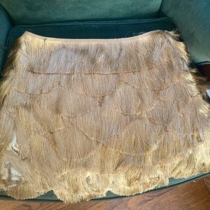 NWT ASOS scalloped fringe skirt!